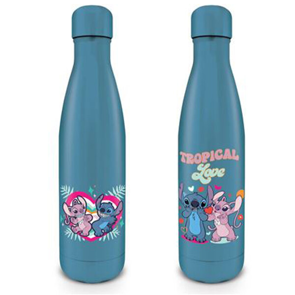 Disney Lilo & Stitch Tropical Love - Metalen Drinkfles