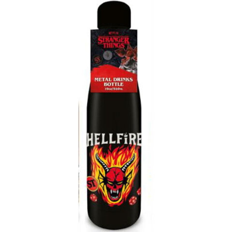 Stranger Things Hellfire Club - Metalen Drinkfles