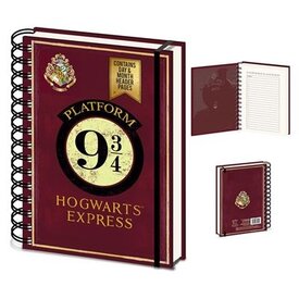 Harry Potter Platform 9 3/4 - A5 Notitieboek