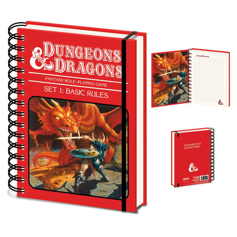 Dungeons & Dragons Basic Rules - A5 Notebook