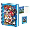 Sonic The Hedgehog Green Hill Zone Gang - A5 Notitieboek