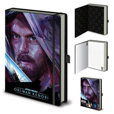 Obi-Wan Kenobi Light Vs Dark - Cahier de note A5 premium