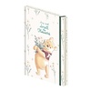 Winnie The Pooh Stop And Smell The Flowers - Premium A5 Notebook