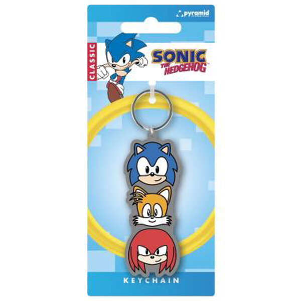 Sonic The Hedgehog Trio - Keyring