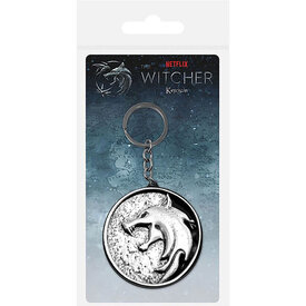 The Witcher The Wolf - Metalen Sleutelhanger