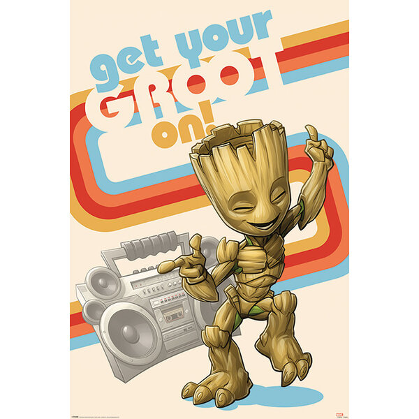 Guardians Of The Galaxy Get Your Groot On - Maxi Poster