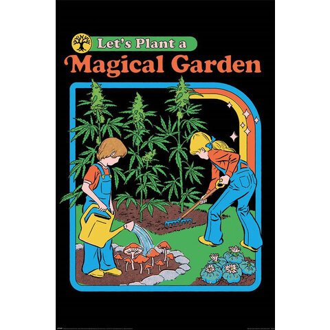 Steven Rhodes Let's Plant A Magical Garden - Maxi Poster