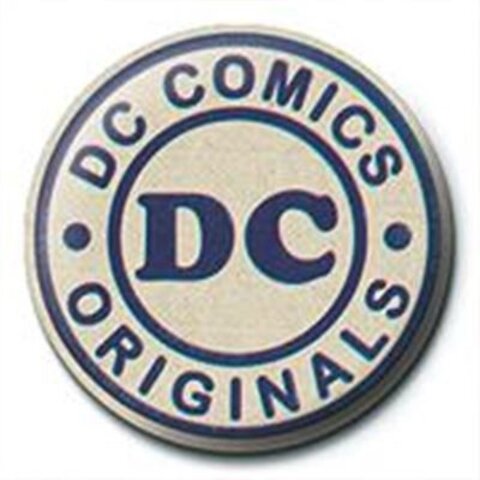 DC Comics Logo - 25mm Badge