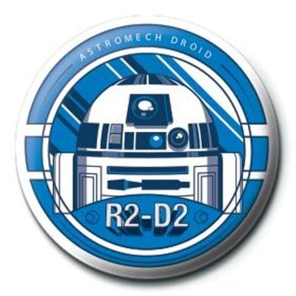 Star Wars R2 D2 - 25mm Badge