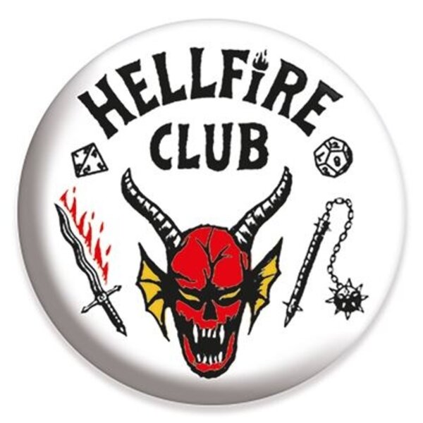 Stranger Things Hellfire Club - 25mm Badge