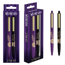 Wednesday Nevermore - Set de Stylos