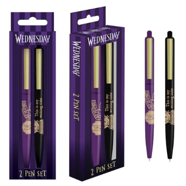 Wednesday Nevermore - Pen Set