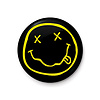 Nirvana Smiley - 25mm Badge