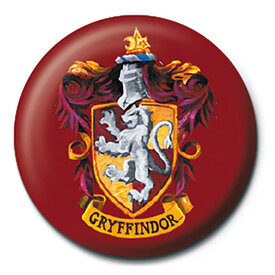 Harry Potter Gryffindor Crest - 25mm Badge