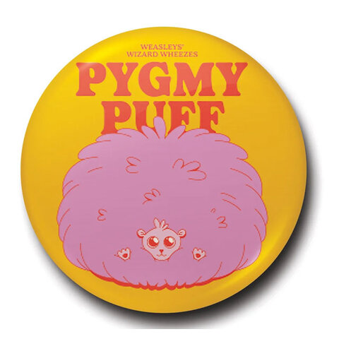 Harry Potter Wity Witchcraft Pygmy Puff - 25mm Badge