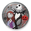 Nightmare Before Christmas Jack & Sally - 25mm Badge