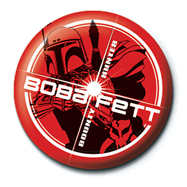Star Wars Bobba Fett - 25mm Badge