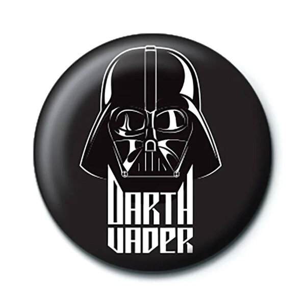 Star Wars Darth Vader Black - 25mm Badge