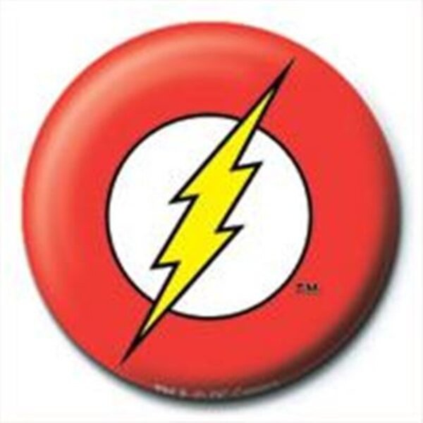 DC Comics Flash Logo - 25mm Badge