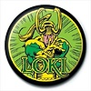 Marvel Comics Loki S Kitten - 25mm Badge