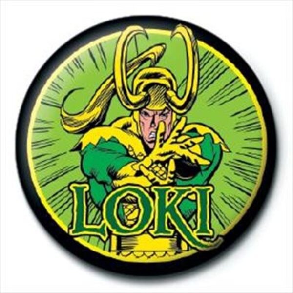 Marvel Comics Loki S Kitten - 25mm Badge