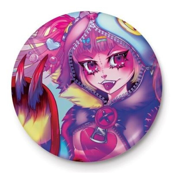 Pinku Kult Bloody Cute - 25mm Badge