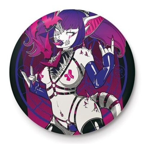 Pinku Kult Vampiric Succubus - 25mm Badge