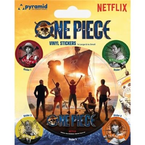 One Piece Live Action (The Straw Hats) Badge Pack – Pyramid