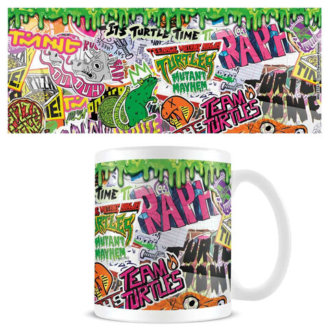 Teenage Mutant Ninja Turtles Mutant Mayhem Sticker Bomb Mug