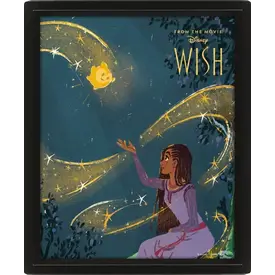 Wish Wish Come True - Affiche 3D Encadrée