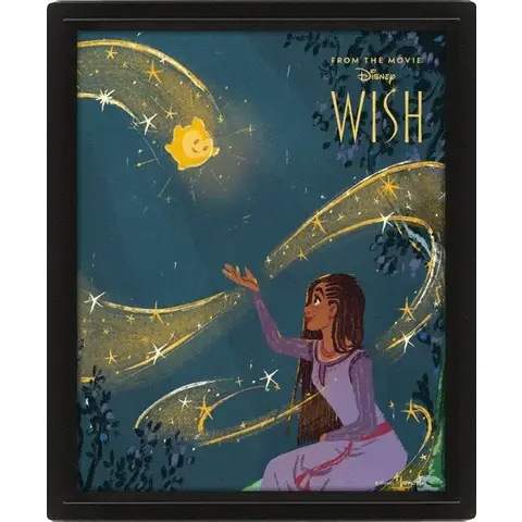 Wish Wish Come True - Affiche 3D Encadrée