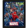 Marvel Cinematic Icons - Affiche 3D Encadrée