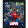 Marvel Cinematic Icons - Framed 3D Poster