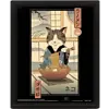 Vincent Trinidad Neko Ramen Ukiyo-e - Framed 3D Poster