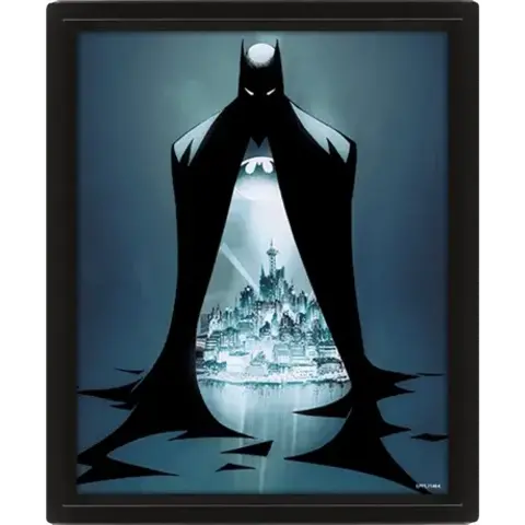 Batman Gotham Protector - Framed 3D Poster