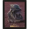 Star Wars The Mandalorian Grogu - Framed 3D Poster