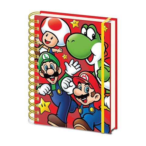 Super Mario Run - A5 Notebook