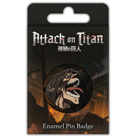 Attack On Titan S4 Eren Titan Rage - Enamel Pin Badge