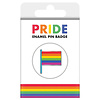 Pride Flag - Badge en émail