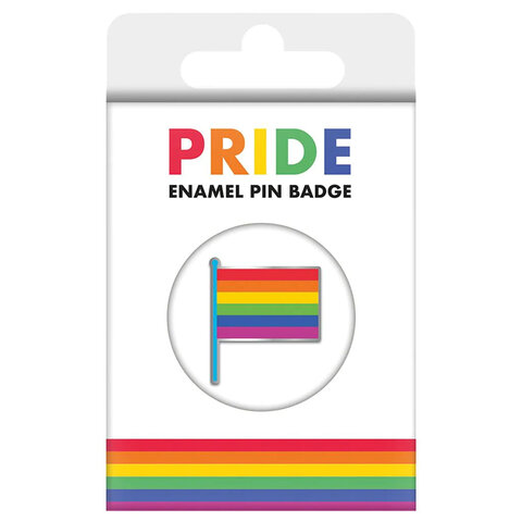 Pride Flag - Badge en émail