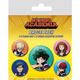 My Hero Academia Team - Set de Badge