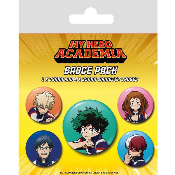 My Hero Academia Team - Badge Pack