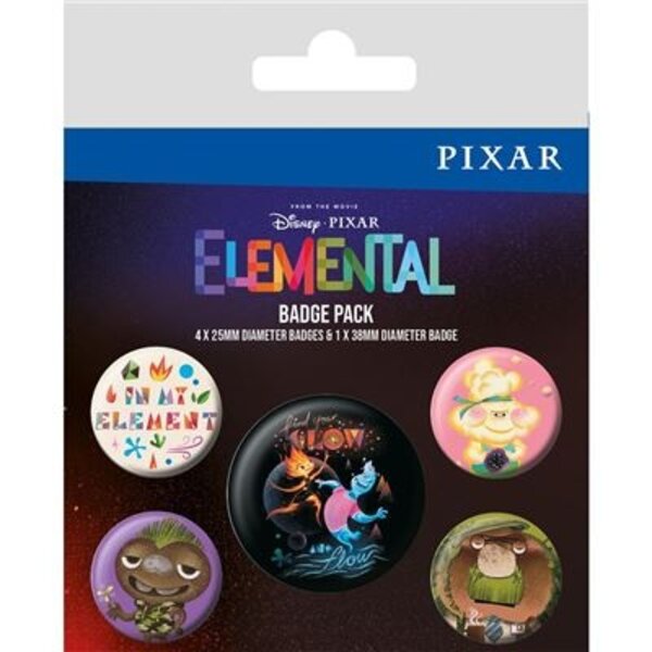 Elemental Periodic Fun  - Set de Badge