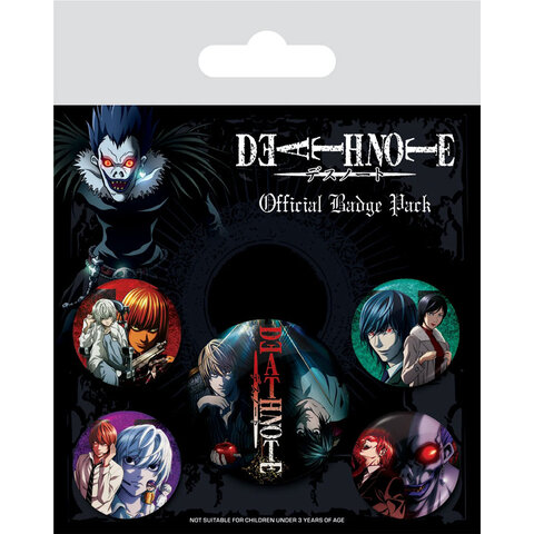 Death Note Connections Of Fate - Set de Badge