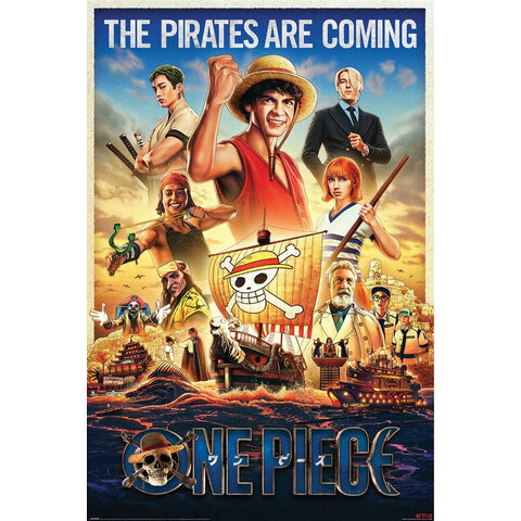 One Piece Live Action Pirates Incoming - Maxi Poster