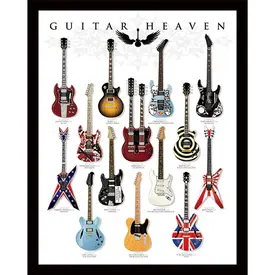 Guitar Heaven - Mini Poster
