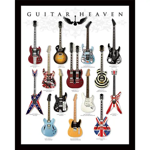 Guitar Heaven - Mini Poster