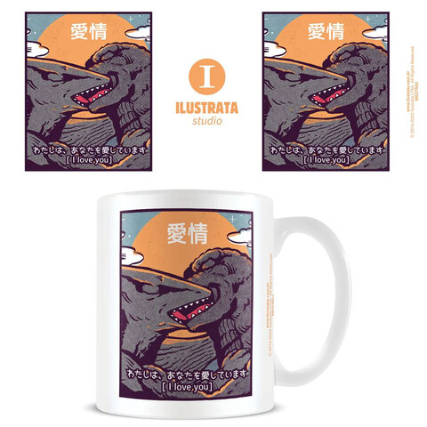 Ilustrata Kaiju Kiss - Mug