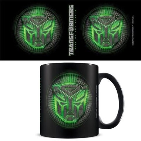 Transformers Rise Of The Beasts Insignia - Zwarte Mok