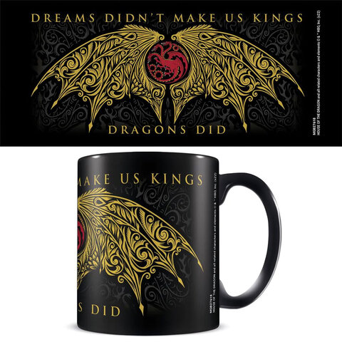 House Of The Dragon Dragon Wings - Black Mug